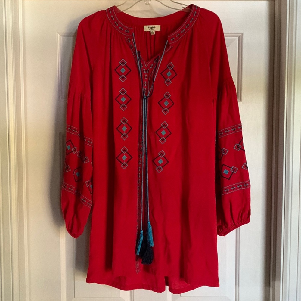 Hayden Embroidered Tunic/Dress